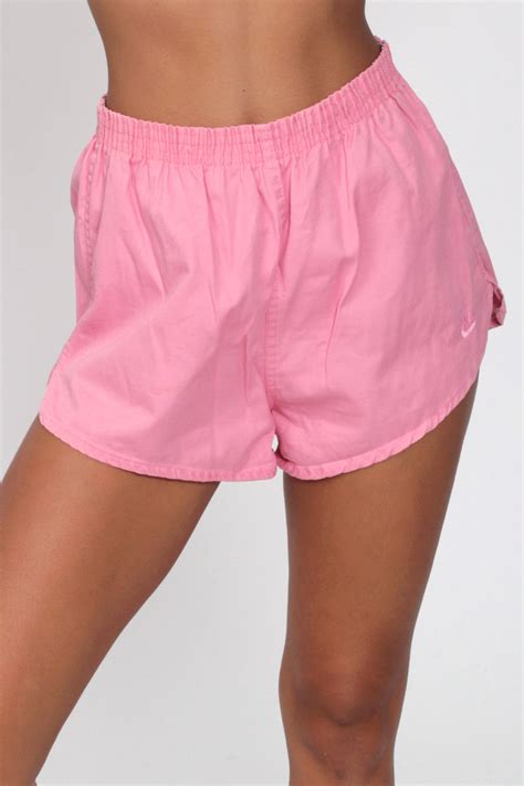 pink athletic shorts